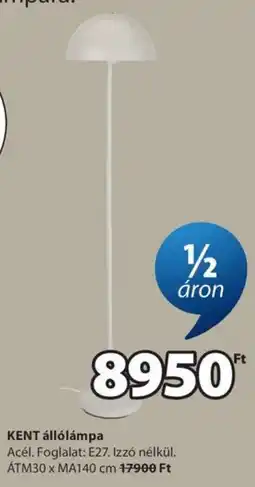 JYSK KENT állólámpa ajánlat