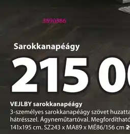 JYSK Auning puff ajánlat