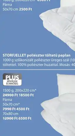 JYSK Kronborg Erna szatén ágy neműhuzat-garnitúra ajánlat