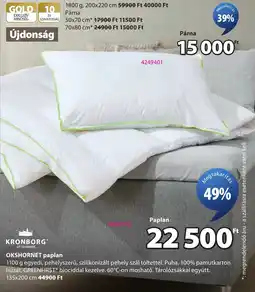 JYSK Basic párna ajánlat