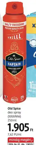 DM Old Spice deo spray ajánlat