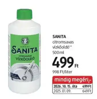 Sanita vízkőoldó