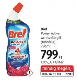 DM Bref power active wc-tisztító gél ajánlat