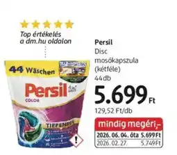 DM Persil disc mosókapszula ajánlat