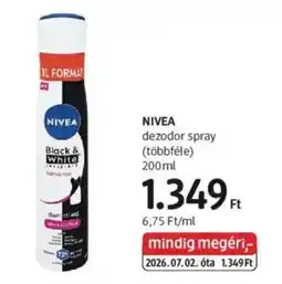DM nivea dezodor spray ajánlat