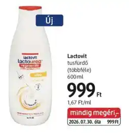 DM Lactovit tusfürdő ajánlat
