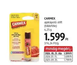 DM Carmex ajakápoló stift ajánlat