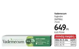 DM Vademecum fogkrém ajánlat