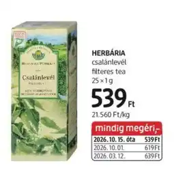 DM Herbária csalánlevél filteres tea ajánlat