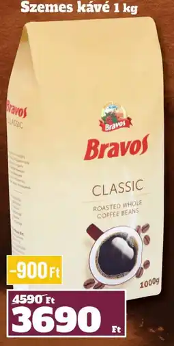Vil-For Bravos kávé ajánlat