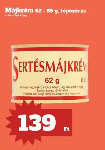 Vil-For Sertésmájkrém ajánlat