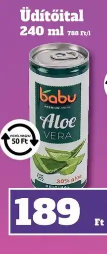 Vil-For Babu Aloe vera Üdítőital ajánlat