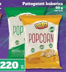 Vil-For Popz popcorn ajánlat