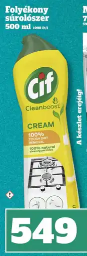 Vil-For Cif cleanboost cream ajánlat