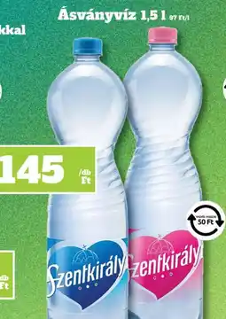 Vil-For Szentkirály ásványvíz ajánlat