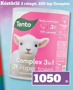 Vil-For Tento complex 3in1 paper towel ajánlat