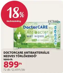 Rossmann Doctorcare antibakteriális nedves törölkendő ajánlat