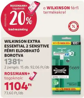 Wilkinson férfi eldobható borotva