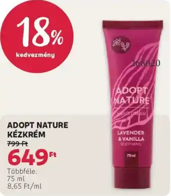 Adopt nature kézkrém