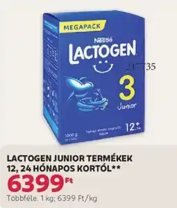 Rossmann Nestlé lactogen junior ajánlat