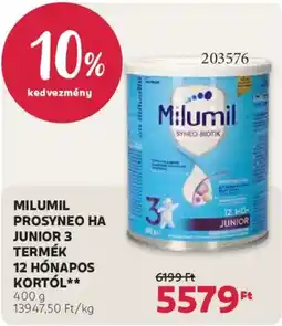 Rossmann Milumil prosyneo ha junior 3 ajánlat