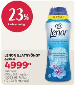 Rossmann Lenor illatgyöngy ajánlat