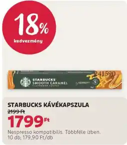 Rossmann starbucks kávékapszula ajánlat