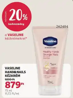 Rossmann vaseline hand&nails kézkrém ajánlat