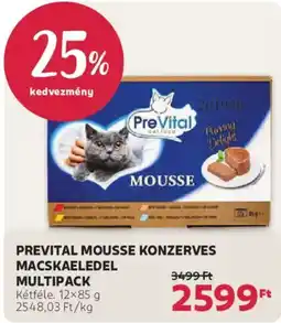 Rossmann Prevital mousse konzerves ajánlat