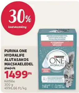 Rossmann purina one hydralife alutasakos macskaeledel ajánlat