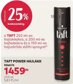 Rossmann Taft power hajlakk ajánlat