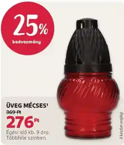 Rossmann Üveg mécses ajánlat
