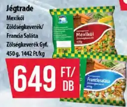 Coop Jégtrade zöldségkeverék ajánlat