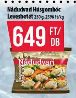 Coop Nádudvari húsgombóc levesbetét ajánlat