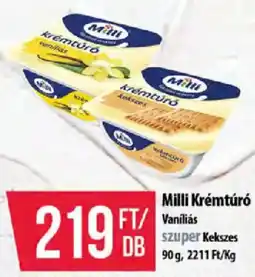 Coop Milli krémtúró ajánlat