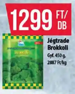 Coop Jégtrade brokkoli ajánlat