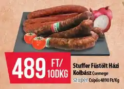 Coop Stuffer füstölt házi kolbász csemege ajánlat