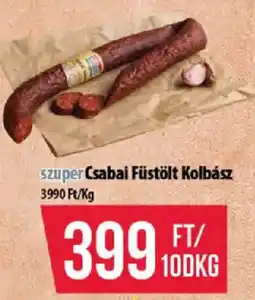 Coop Csabai Füstölt Kolbász ajánlat