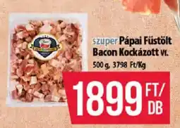 Coop szuper füstölt bacon kockázott ajánlat