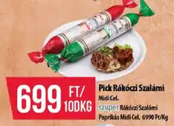 Coop Pick Rákóczi Szalámi ajánlat