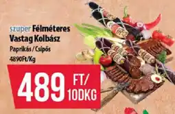 Coop Félméteres Vastag Kolbász ajánlat