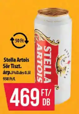 Coop Stella Artois sör ajánlat