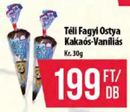 Coop Téli Fagyi Ostya ajánlat