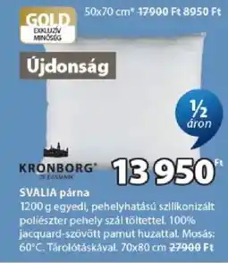 JYSK Kronborg svalia párna ajánlat
