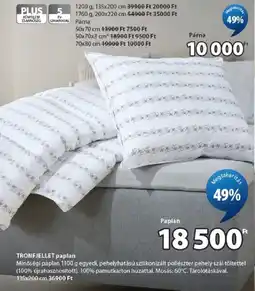 JYSK Tronfjellet paplan ajánlat