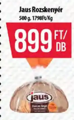 Coop Jaus rozskenyér ajánlat