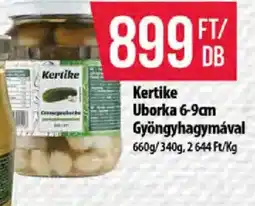 Coop Kertike uborka ajánlat