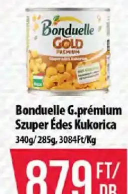 Coop Bonduelle G.prémium Szuper Édes Kukorica ajánlat