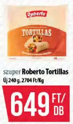 Coop Roberto tortillas ajánlat