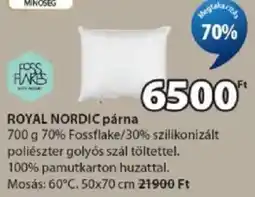 JYSK Royal Nordic párna ajánlat